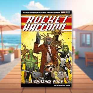 漫威精选火箭浣熊英文漫画进口原版 You书 Skottie Raccoon 预售 漫威 14岁以上Marvel 书平装 Tale Select Chasing Rocket