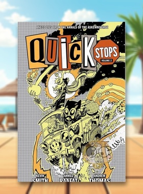 【预售】快速停留卷2英文漫画图书进口原版外版书精装Quick Stops Volume 2 Dark Horse SMITH书籍正版