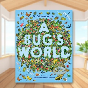 McAlisterHodder books书籍图书外版 书平装 WorldDr. Bug 虫虫世界英文儿童绘本动物生态环保进口原版 Children Erica 预售