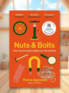 【现货】螺母和螺栓微小的发明如何让我们的世界运转起来英文人文历史进口原版外版书平装14岁以上Nuts and Bolts Roma AgrawalH书