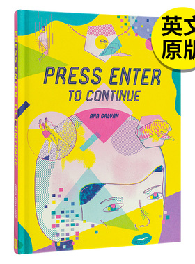 【现货】漫画 按Enter以继续 Press Enter to Continue 英文漫画书原版进口图书 Fantagraphics