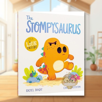 【预售】爱跺脚的小恐龙The Stompysaurus英文儿童绘本IP系列3-6岁平装Rachel Bright Chris Chatterton进口原版书Orchard Books9