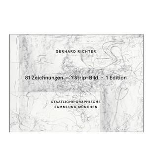 Gerhard Richter 英文艺术画册画集 预售 抽象艺术 原版 格哈德·里希特：81幅画作 Drawings