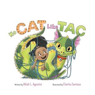 Cat 英文儿童绘本进口书籍图书外版 现货 正版 原版 没有猫像塔克猫 Tac Like