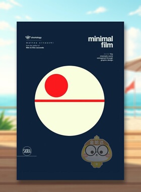 【预售】极简电影:电影世界的再诠释 Minimal Film: The Universe of Cinema Reinterpreted Graphicall 原版英文平面设计进口书籍