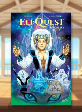 【预售】ElfQuest观星者的狩猎完整版英文漫画进口原版书精装14岁以上ElfQuest: Stargazer's Hunt Complete Edition Wendy Pini书