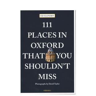个地方 Oxford 预售 111 Miss 英文旅行 Places 牛津不可错过 You That 原版 Shouldn