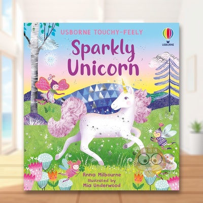 【预售】【闪亮触感】闪亮触感独角兽 【Touchy-Feely Sparkly】Sparkly Touchy-Feely Unicorn 原版英文儿童趣味