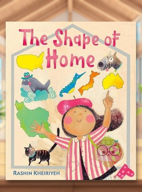 【现货】故乡的形状英文儿童绘本人际关系进口原版书精装The Shape of Home Rashin Kheiriyeh著Levine Querido出版书籍图书外版正