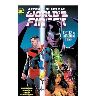 蝙蝠侠 进口美漫书籍 英文漫画书原版 World 现货 DC漫画 精装 超人：世界之巅卷4 Vol.4 Batman Finest Superman