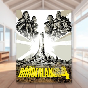 【预售】无主之地4 游戏设定集 The Art of Borderlands 4 原版英文艺术插画原画设定集