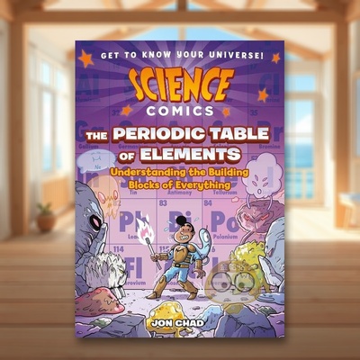 【预售】【科学漫画】元素周期表了解一切的组成部分英文儿童漫画进口原版书平装3-6岁【Science Comics】The Periodic Table of书