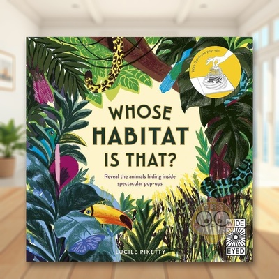 【现货】【这是谁的栖息地】揭开隐藏在壮观的弹出式建筑中的动物的面纱【Whose Habitat is That】Reveal the animals hiding in