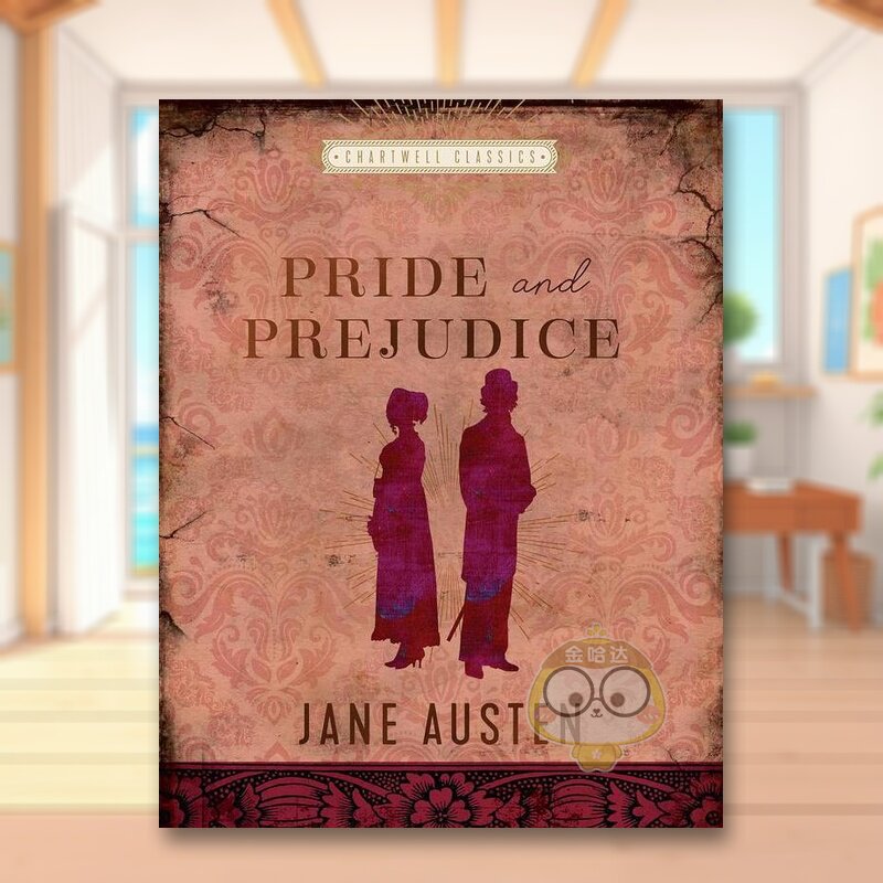 【预售】傲慢与偏见英文文学世界文学进口原版外版书精装【Chartwell Classics】Pride and Prejudice Jane Austen Chartwell Boo