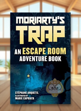 【预售】莫里亚蒂的陷阱英文文学小说进口原版外版书14岁以上Moriarty's Trap Stéphane Anquetil  Skyhorse Publishing书籍图书