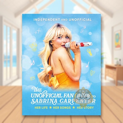 【现货】萨布丽娜?卡彭特 非官方粉丝指南 The Unofficial Fan Guide to Sabrina Carpenter 原版英文儿童绘本进口书籍图书外版正