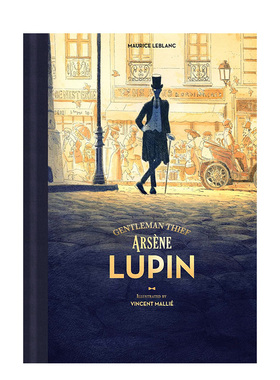 【现货】漫画 亚森·罗宾 绅士大盗 Arsene Lupin, Gentleman Thief 英文漫画书原版进口图书 精装 Maurice Leblanc
