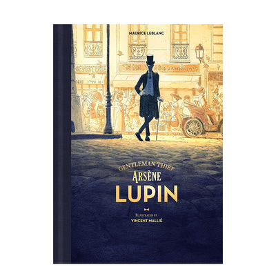 【现货】漫画 亚森·罗宾 绅士大盗 Arsene Lupin, Gentleman Thief 英文漫画书原版进口图书 精装 Maurice Leblanc