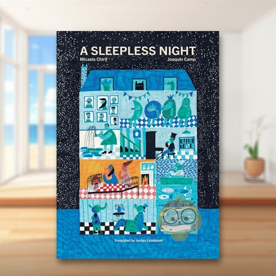 【现货】【阿根廷插画师Joaquín Camp】无眠之夜A Sleepless Night英文儿童绘本插画师6-9岁精装Micaela Chirif  Joaquín Camp进