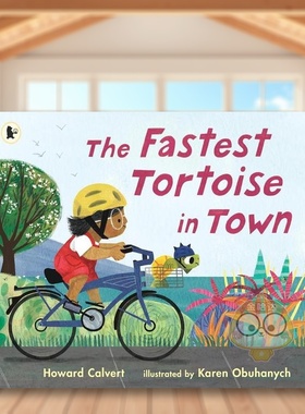 【现货】镇上跑得*快的乌龟（平装版）英文儿童绘本自我认知情绪管理进口原版外版书平装3岁-6岁The Fastest Tortoise in TownH书