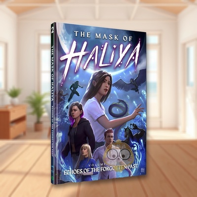 【预售】哈利亚面具卷二：遗忘过去的回响 The Mask of Haliya vol. 2: Echoes of the Forgotten Past 原版英文漫画书进口书籍图