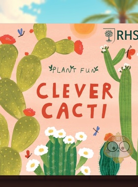 【现货】植物趣闻：聪明的仙人掌（精装） Plant Fun: Clever Cacti 原版英文儿童绘本进口书籍图书外版正版