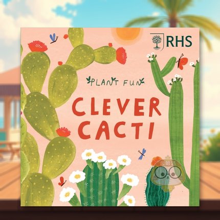 【现货】植物趣闻：聪明的仙人掌（精装） Plant Fun: Clever Cacti 原版英文儿童绘本进口书籍图书外版正版
