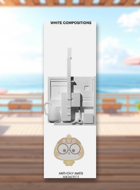 【预售】白色构图 White Compositions 原版英文建筑设计进口书籍图书外版正版