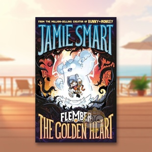【预售】弗莱姆伯岛 5：金心 Flember 5 原版英文儿童章节书 百万销量年度插画家Jamie Smart儿童奇幻冒险系列进口书籍图书外版正