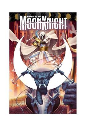 【预售】漫威漫画 月光骑士的阶段卷1 Phases of The Moon Knight: 1 英文漫画书原版进口美漫书籍 Mateus Manhanini