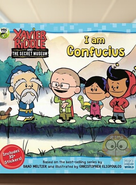 【现货】Xrsm: 我是孔子英文儿童章节书进口原版外版书Xrsm: I Am ConfuciusDegennaroRandom House (US)书籍图书正版