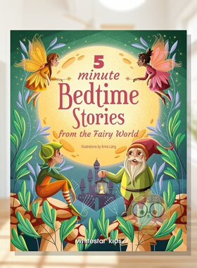【现货】来自童话世界的5分钟睡前故事 5 Minute Bedtime Stories from the Fairy World 原版英文儿童故事进口书籍图书外版正版