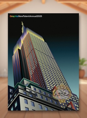 【预售】Graphis新秀年刊2025 Graphis New Talent Annual 2025 原版英文综合设计