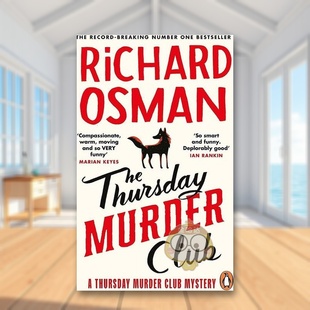 【预售】周四推理俱乐部 系列首作英文文学小说进口原版外版书平装The Thursday Murder Club Richard Osman Penguin Books (UK)书