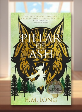 【预售】四大支柱：灰烬之柱英文文学小说进口原版外版书平装14岁以上The Four Pillars - Pillar of Ash H.M. Long Titan Books书