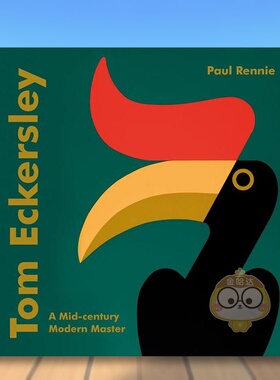 【现货】英国海报艺术家汤姆艾克斯利世纪中期现代艺术大师Tom Eckersley英文平面设计字体图案标志 Paul Rennie Page精装Batsfor