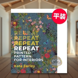 Pattern 室内装 平装 重复印花图案大书 综合进口原版 Printed for 14岁以上Repeat 饰 书平装 外版 Interiors 英文时尚 现货