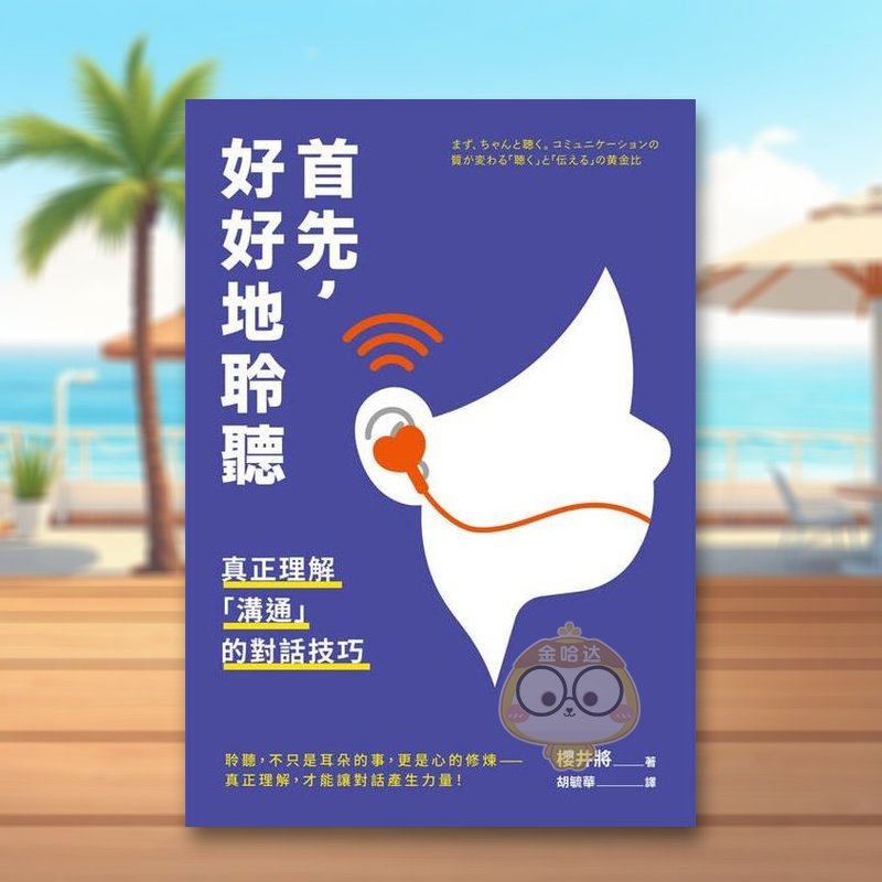 【预售】首先,好好地聆听:真正理解「沟通」的对话技巧 台版原版生活类原版书 樱井将 枫书坊文化出版社进口书籍图书外版正版