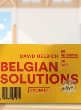 【预售】比利时方案（苐一卷） Belgian Solutions Vol 1 原版英文摄影作品集进口书籍图书外版正版