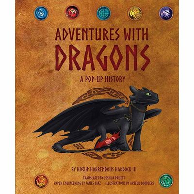 【现货】DreamWorks Dragons: Adventures with Dragons，【立体书】英文原版图书籍进口正版 Joshua Pruett 儿童立体