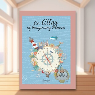 【现货】虚构地方地图集An Atlas of Imaginary Places英文青少年读物3-6岁平装Mia Cassany进口原版书Prestel07书籍图书外版正版