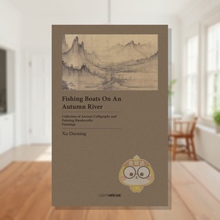 预售 Boats Autumn 英文艺术画册画集进口书籍图书外版 秋江渔舟 原版 中国古代书画手卷集 正版 Fishing River