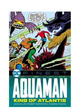 【预售】DC漫画 海王：亚特兰蒂斯之王 Dc Finest Aquaman:The King of Atlantis 英文漫画书原版图书全新系列合集 水行侠/潜水侠