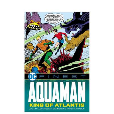 【预售】DC漫画 海王：亚特兰蒂斯之王 Dc Finest Aquaman:The King of Atlantis 英文漫画书原版图书全新系列合集 水行侠/潜水侠