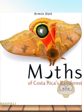 【预售】哥斯达黎加雨林的蛾类 Moths of Costa Rica's Rainforest 原版英文社会科学进口书籍图书外版正版