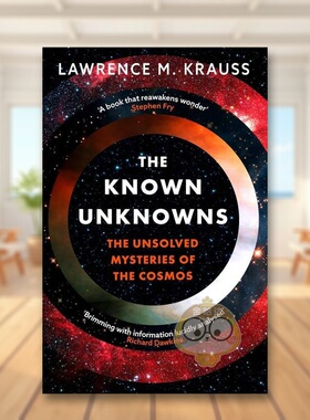 【预售】已知的未知英文社会科学进口原版外版书平装14岁以上The Known Unknowns Lawrence M. KraussApollo书籍图书正版