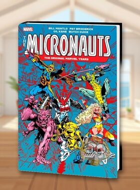 【预售】【Marvel】Micronauts原版惊奇岁月总集第2卷迈克尔戈登封面英文漫画精装进口原版书MICRONAUTS: THE ORIGINAL MARVEL YE
