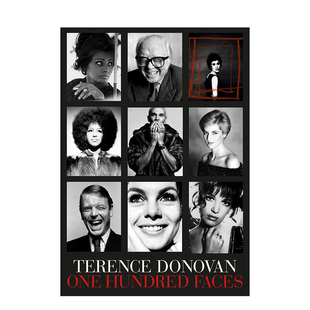 One 现货 Terence Hillman welbeck Faces英文摄影肖像Diana Hundred Donovan 特伦斯·多诺万：一百张脸 David