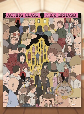 【预售】表演课布克奖提名图像小说《Sabrina》续作英文漫画进口原版书精装Acting Class Nick DrnasoGranta书籍图书外版正版