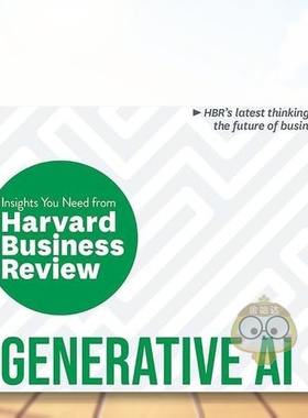 【预售】生成式人工智能《哈佛商业评论》见解英文社会科学进口原版外版书简装14岁以上Generative Ai The Insights You Need fr书